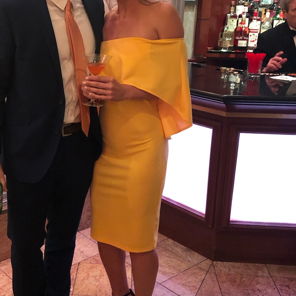 Yellow dress